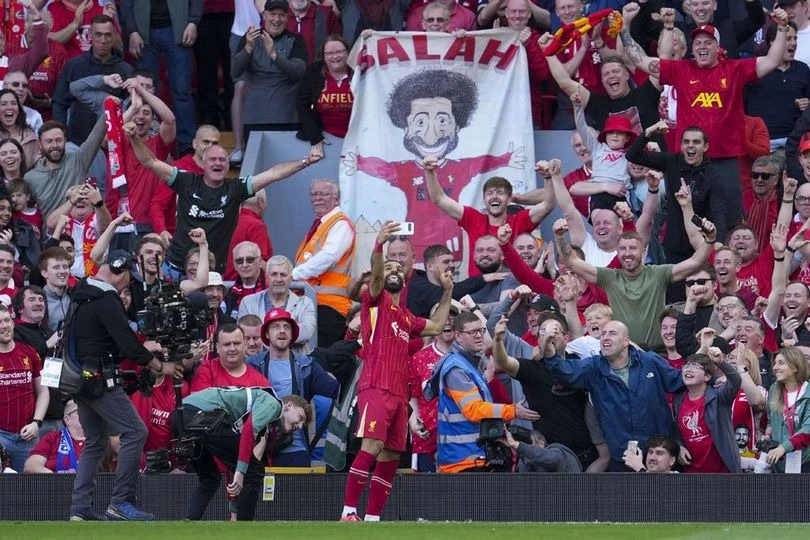 Mohamed Salah Raih Penghargaan FWA Footballer of the Year, Ungguli Cristiano Ronaldo dan Samai Catatan Thierry Henry